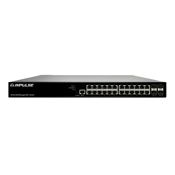 L2+ Managed GbE PoE Switch