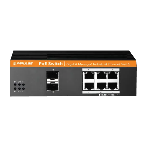 6-PORT GIGABIT MANAGEMENT INDUSTRIAL POE SWITCH