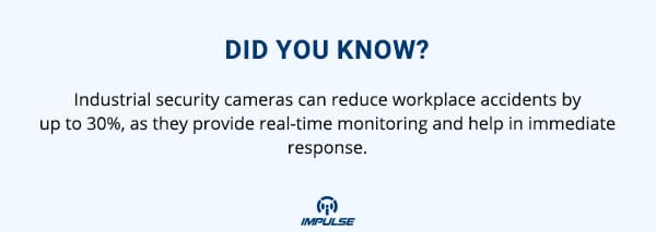 Industrial security cameras