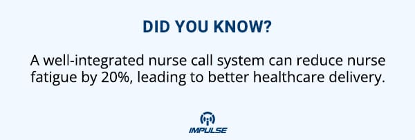 well-integrated nurse call system