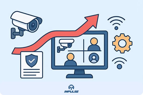 Modern CCTV cameras showcasing the latest surveillance technology